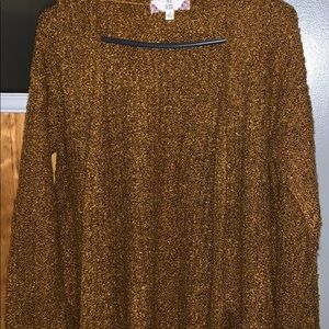 Golden Knit Cardigan